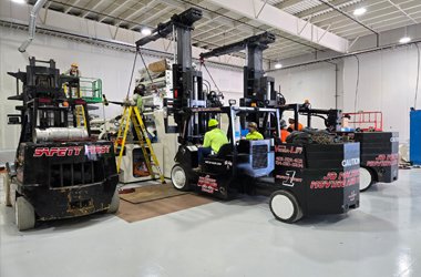 parivartan packers movers aurangabad industrial machinary shifting